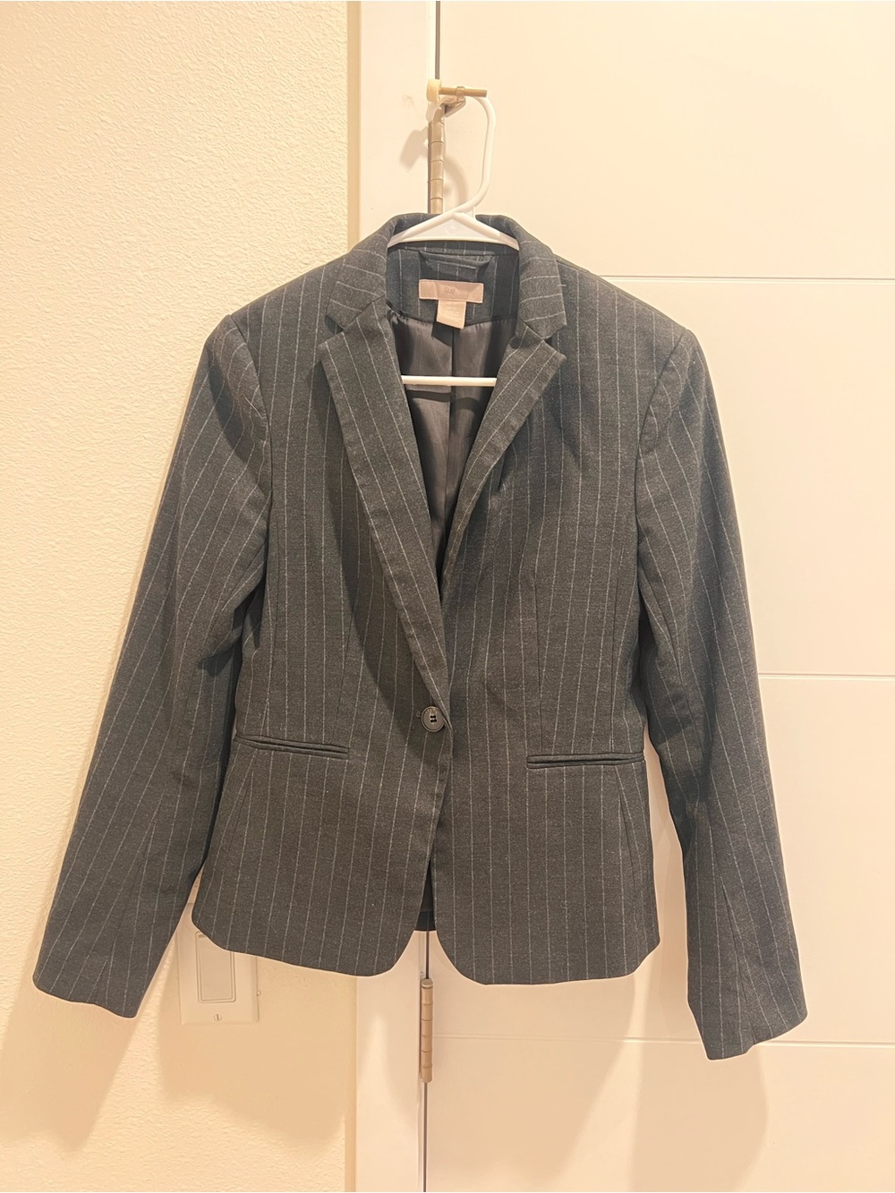 H&M Black Pinstripe Women’s Blazer